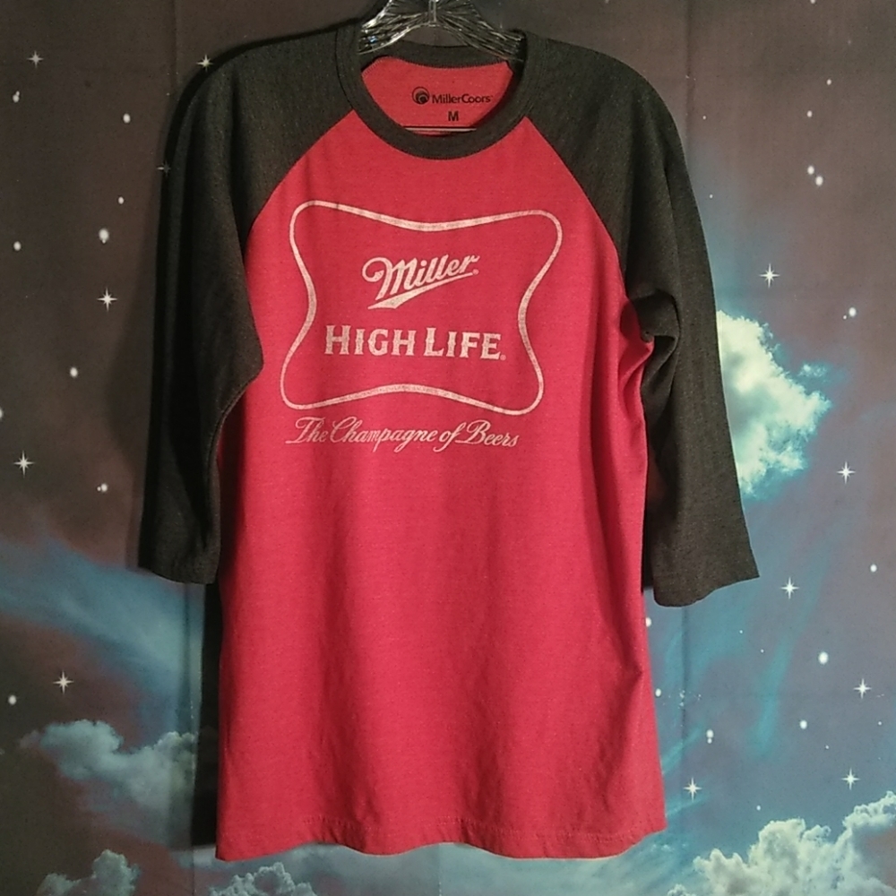 Miller Coors tee Men size Medium